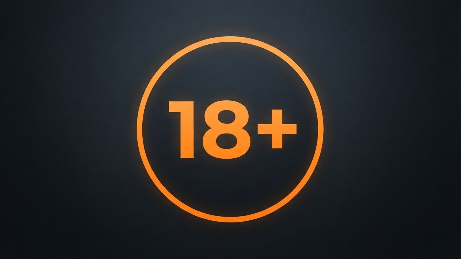 Badge de restriction d'âge 18 ans